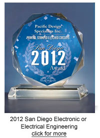 USCA 2012 San Diego Award for Electronic or Electrical Engineering